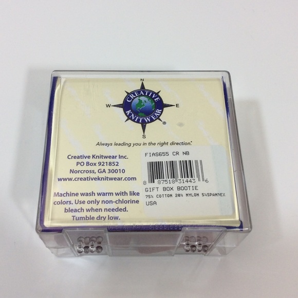 Newborn Iowa State Booties - Picture 4 of 4